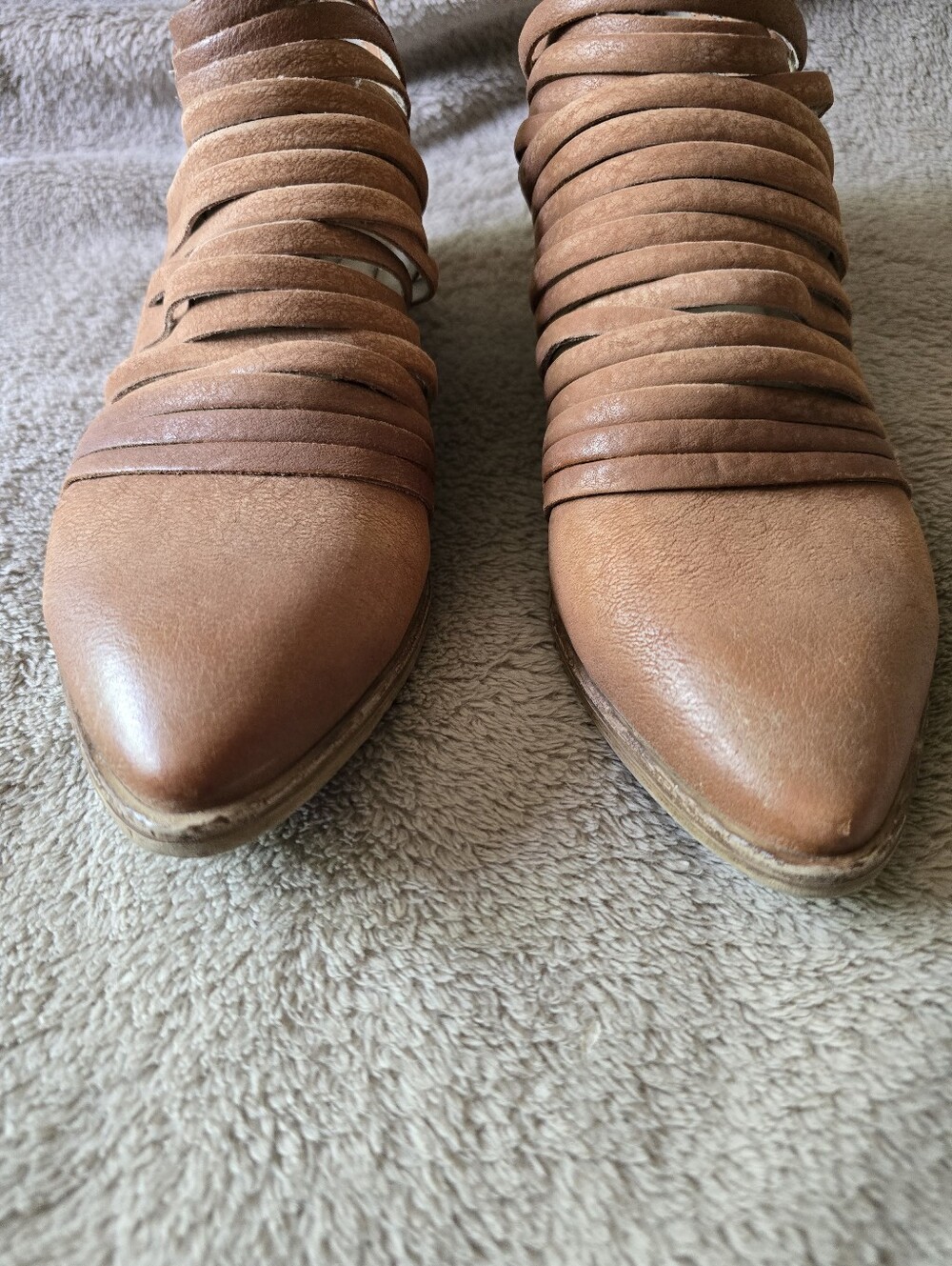Free People Lost Valley Ankle Boots Size 39 - Picture 3 of 12